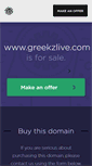 Mobile Screenshot of greekzlive.com